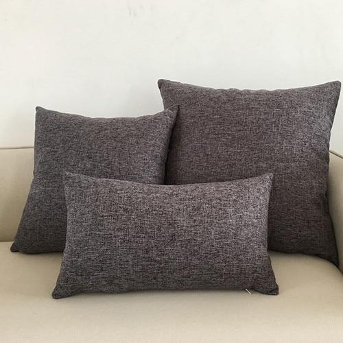 12x20 Charcoal Grey Pillow Covers