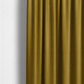 Norfolk Soft Velour Material Yellow Colour Upholstery Fabric CTR-1781 - Made To Measure Curtains