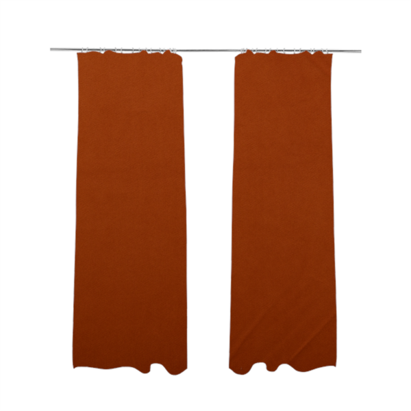 Norfolk soft velour material orange colour upholstery fabric ctr-1782 Roman blinds