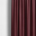Norfolk Soft Velour Material Burgundy Colour Upholstery Fabric CTR-1784 - Made To Measure Curtains