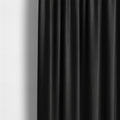 Norfolk Soft Velour Material Black Colour Upholstery Fabric CTR-1795 - Made To Measure Curtains