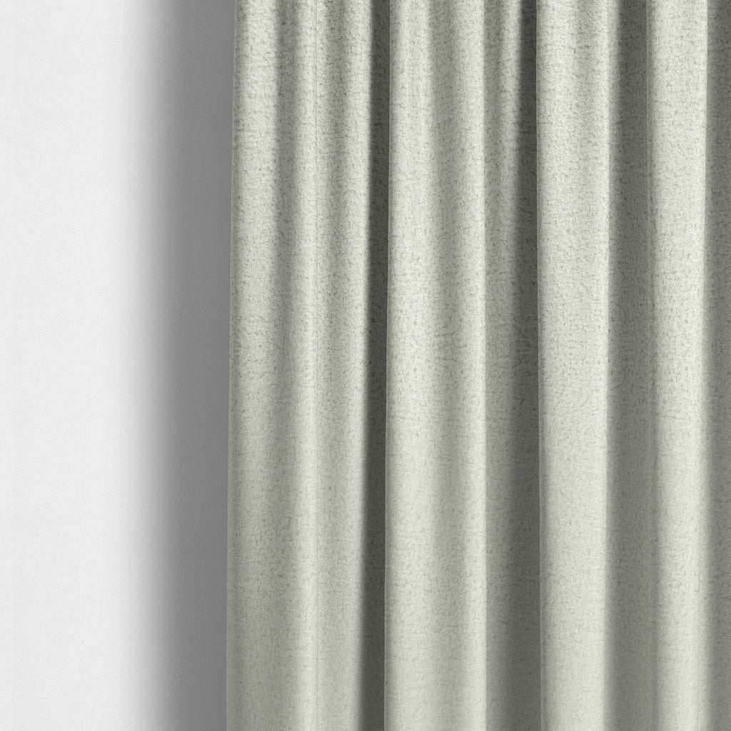 Ivory Boucle Recycled PET Material White Colour Upholstery Fabric CTR-1839 - Made To Measure Curtains