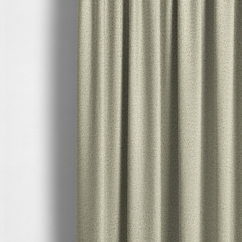 Ivory Boucle Recycled PET Material Cream Colour Upholstery Fabric CTR-1840 - Made To Measure Curtains
