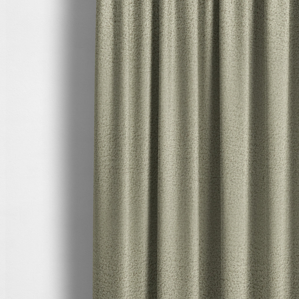 Ivory Boucle Recycled PET Material Beige Colour Upholstery Fabric CTR-1841 - Made To Measure Curtains