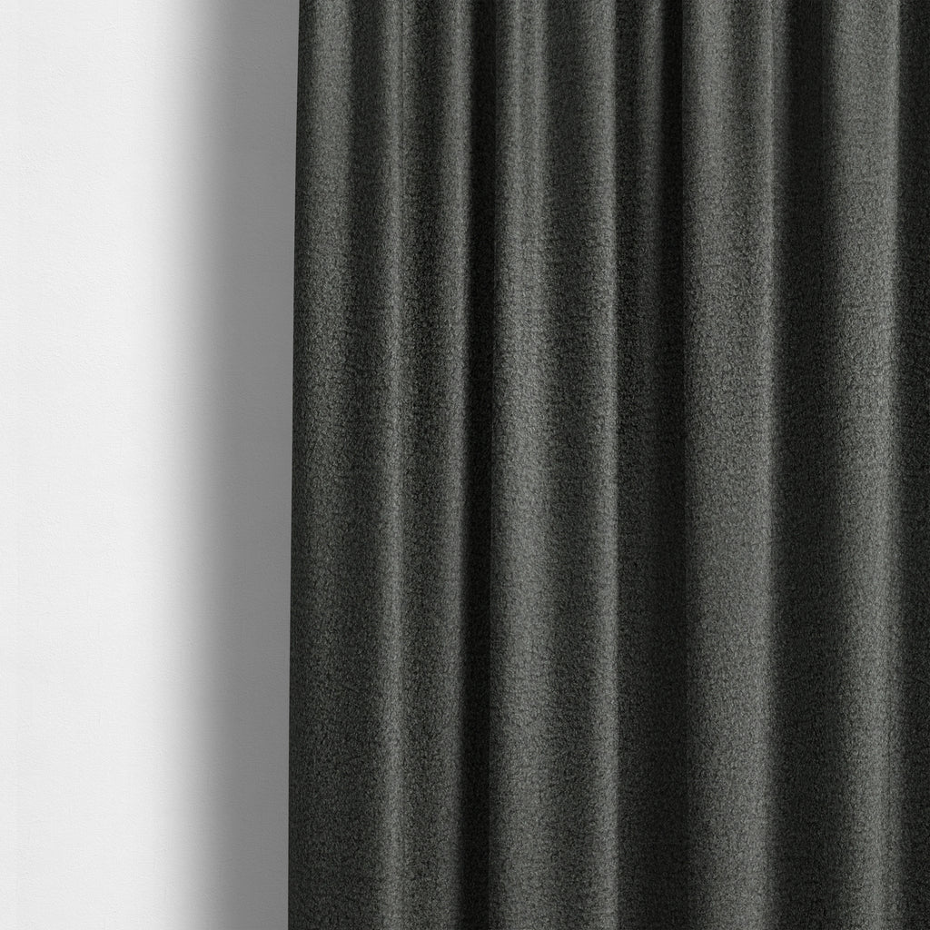 Ivory Boucle Recycled PET Material Grey Colour Upholstery Fabric CTR-1844 - Made To Measure Curtains
