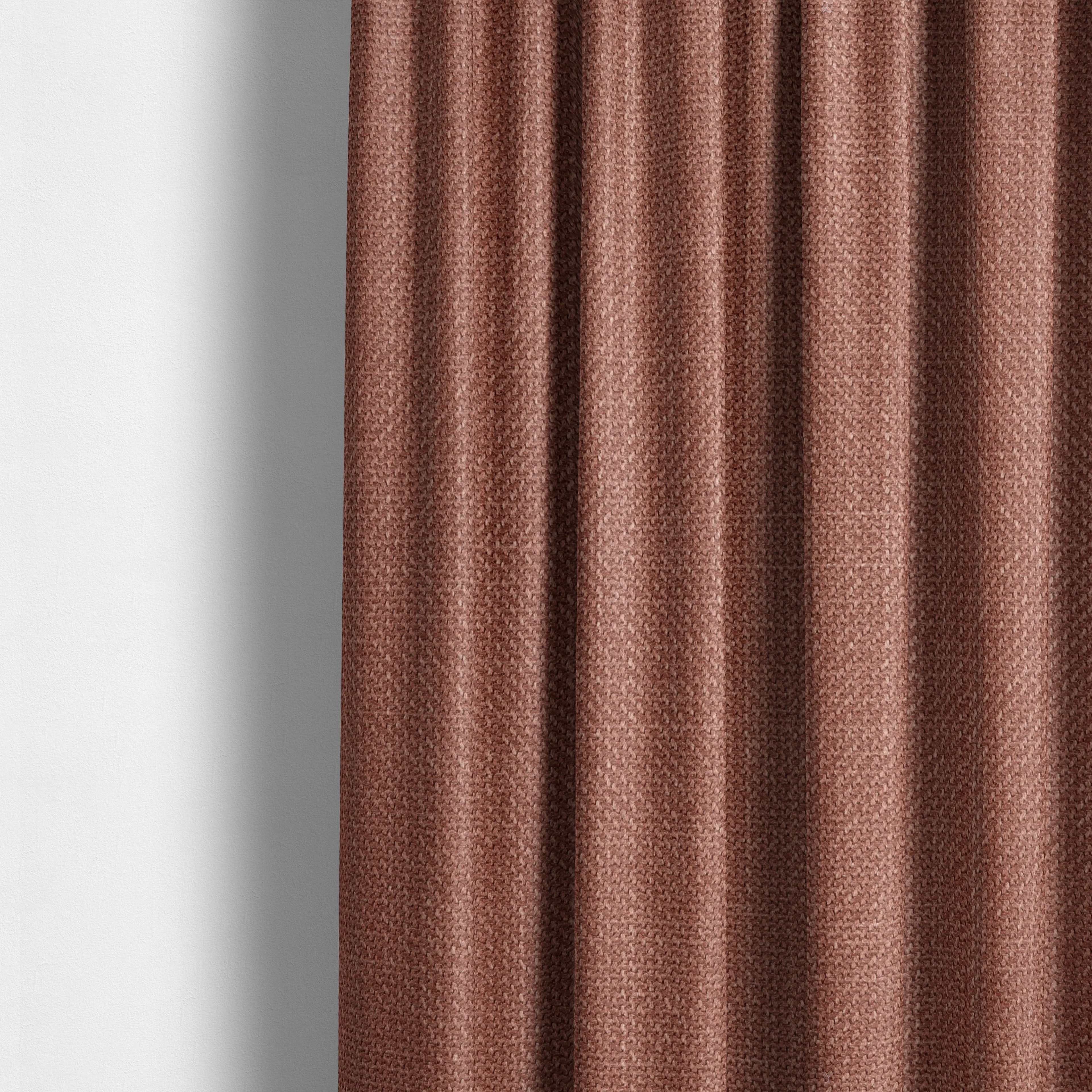 Narvik Weave Textured Water Repellent Treated Material Pink Colour Upholstery Fabric CTR-2111 - Made To Measure Curtains