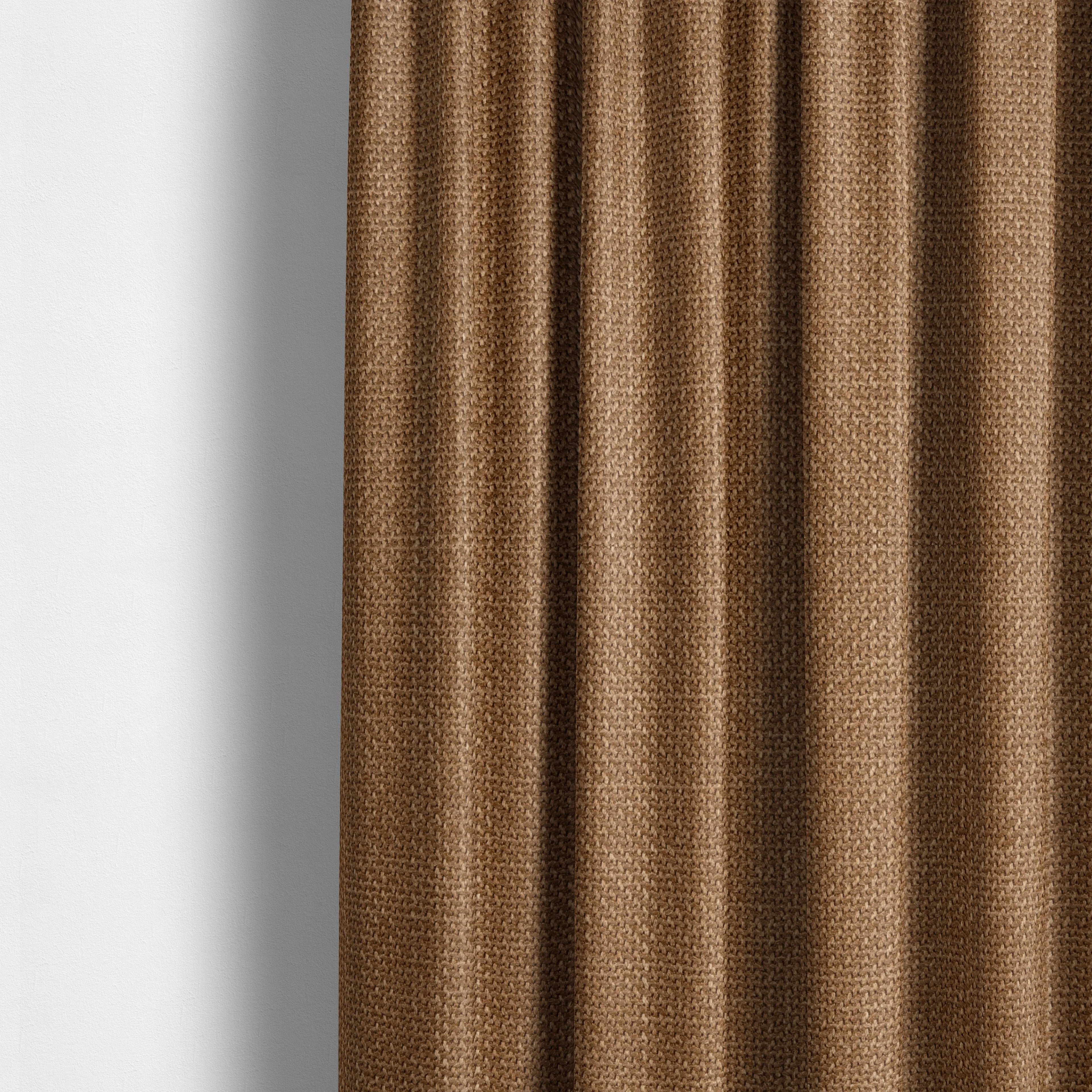 Narvik Weave Textured Water Repellent Treated Material Orange Colour Upholstery Fabric CTR-2112 - Made To Measure Curtains