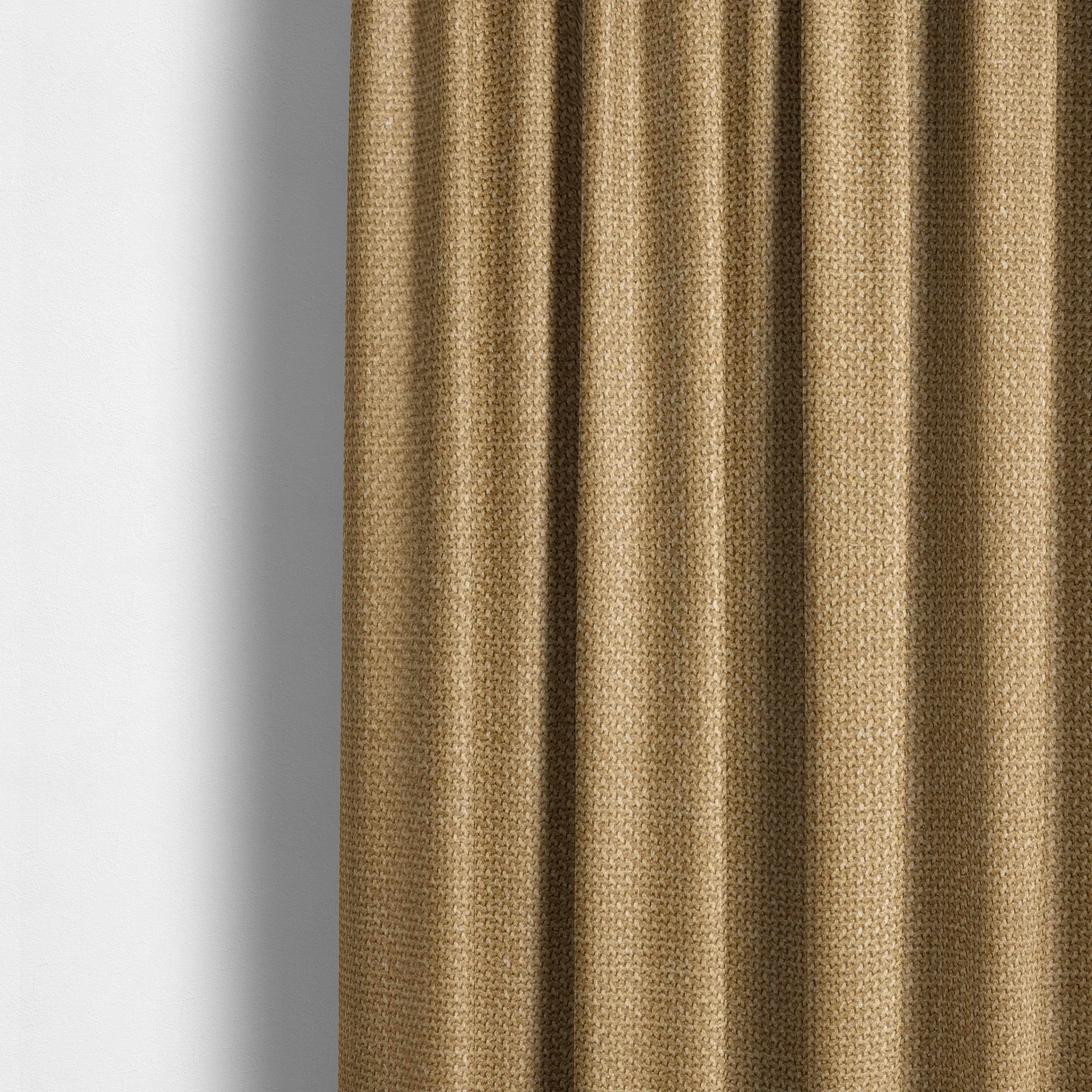 Narvik Weave Textured Water Repellent Treated Material Yellow Colour Upholstery Fabric CTR-2113 - Made To Measure Curtains