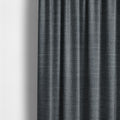 Narvik Weave Textured Water Repellent Treated Material Grey Charcoal Colour Upholstery Fabric CTR-2120 - Made To Measure Curtains