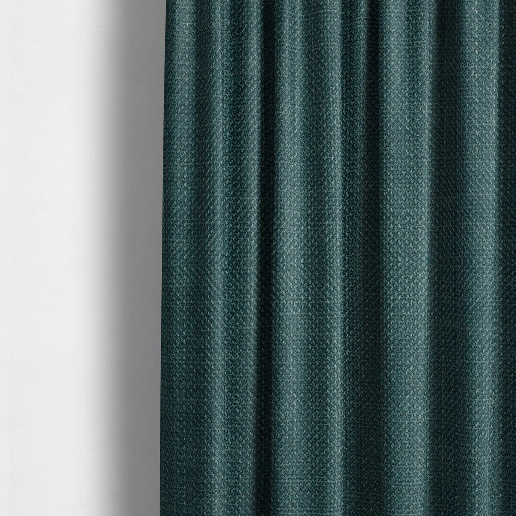 Narvik Weave Textured Water Repellent Treated Material Emerald Green Colour Upholstery Fabric CTR-2123 - Made To Measure Curtains