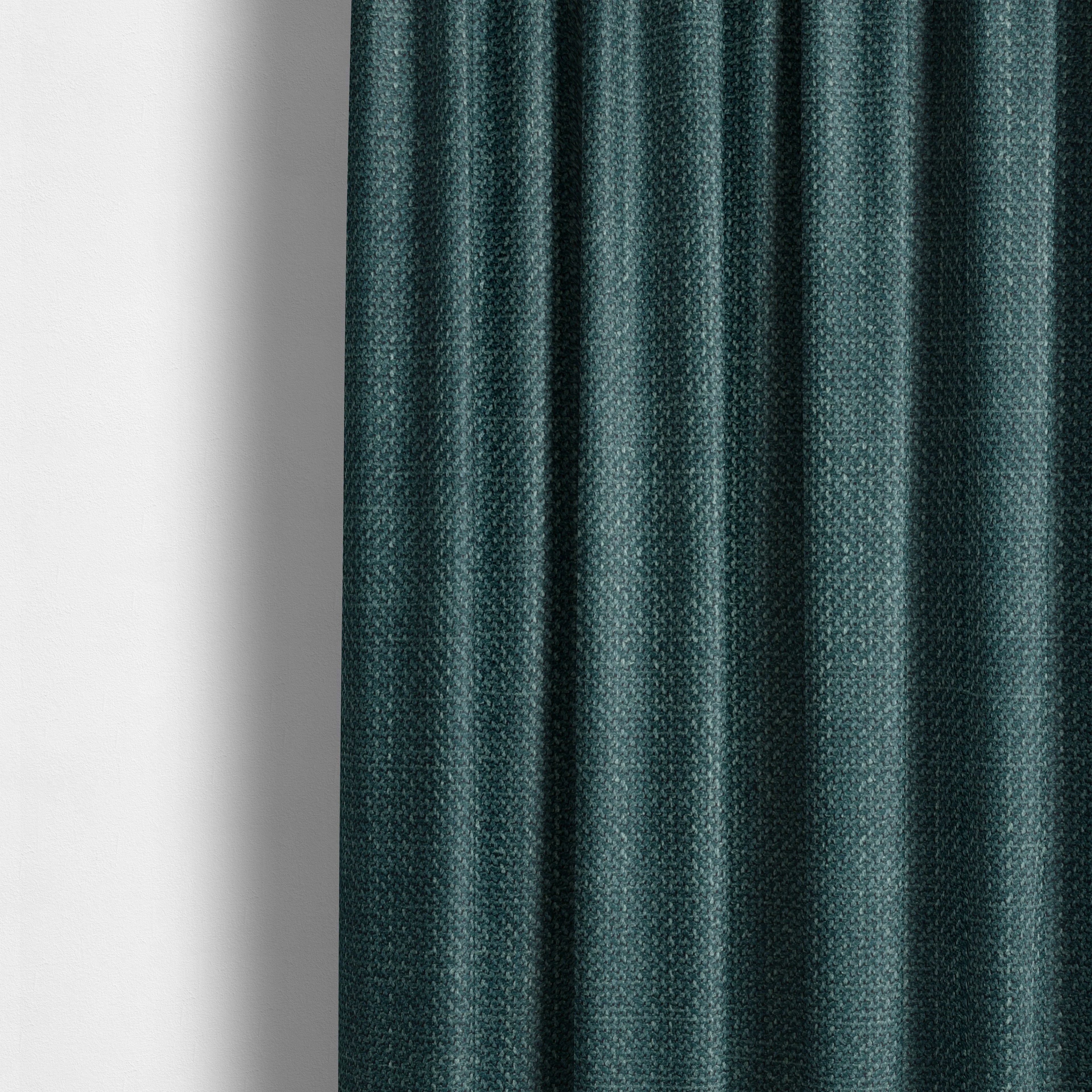 Narvik Weave Textured Water Repellent Treated Material Emerald Green Colour Upholstery Fabric CTR-2123 - Made To Measure Curtains